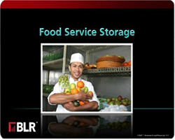 Food Service Storage Course