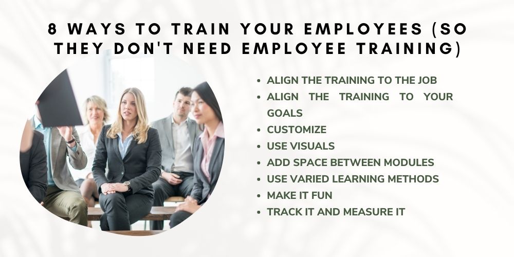 8 ways to train your employees
