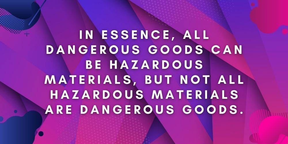 A Comprehensive Guide To Dangerous Goods Training Course