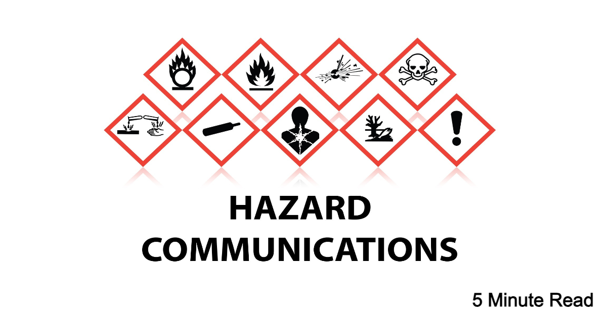 A group of warning signs regarding hazards.