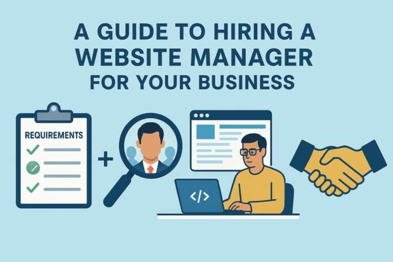 A Guide to Hiring a Website Manager for Your Business